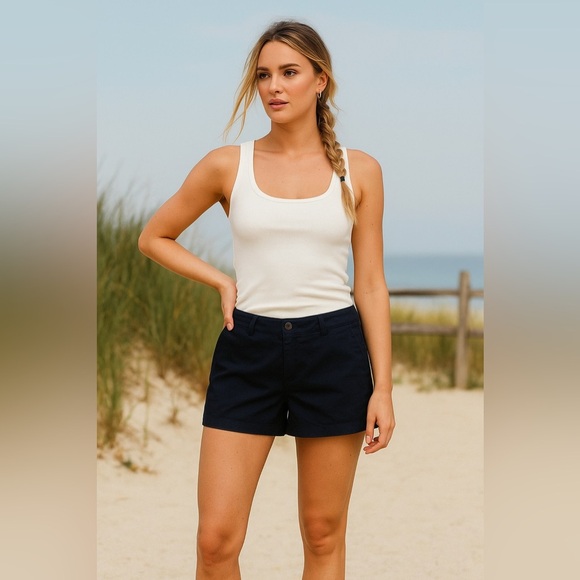 Soho Jeans New York & Company Shorts Size 8 | Dark Blue Summer Casual 3” Inseam - Picture 1 of 4